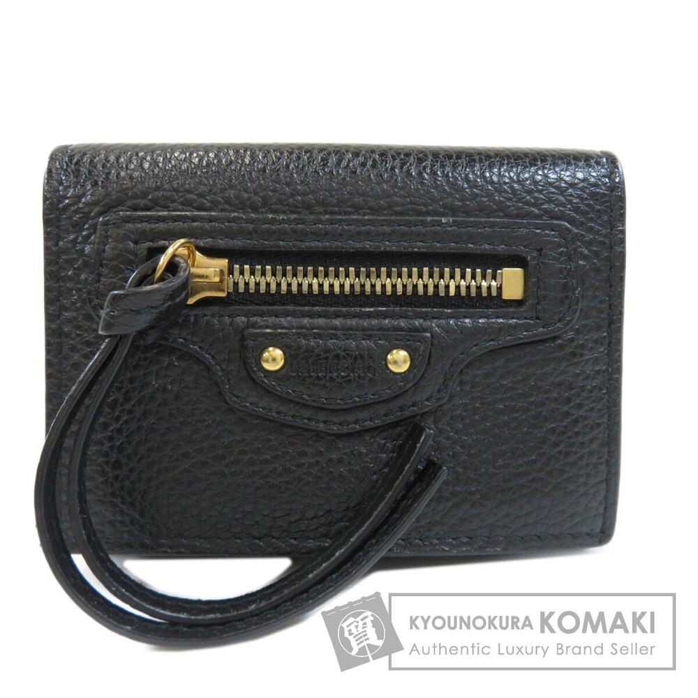 Balenciaga Wallet Bi fold Leather